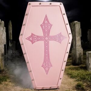 NWT Dead Weight Coffin Weekender - Pink